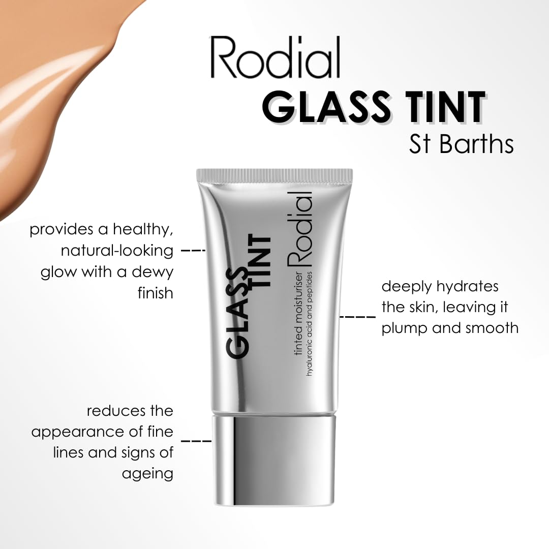 Rodial Glass Tint - Tinted Moisturiser Shade 3 St Barths (1 fl oz) - Image 3
