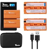 Amazon.co.jp: Vemico NP-F550/NP-F570バッテリー セット 2*3000mAh