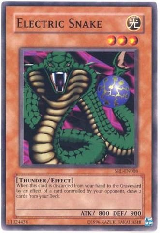 YU-GI-OH! - Electric Snake (SRL-008) - Spell Ruler - Unlimited Edition