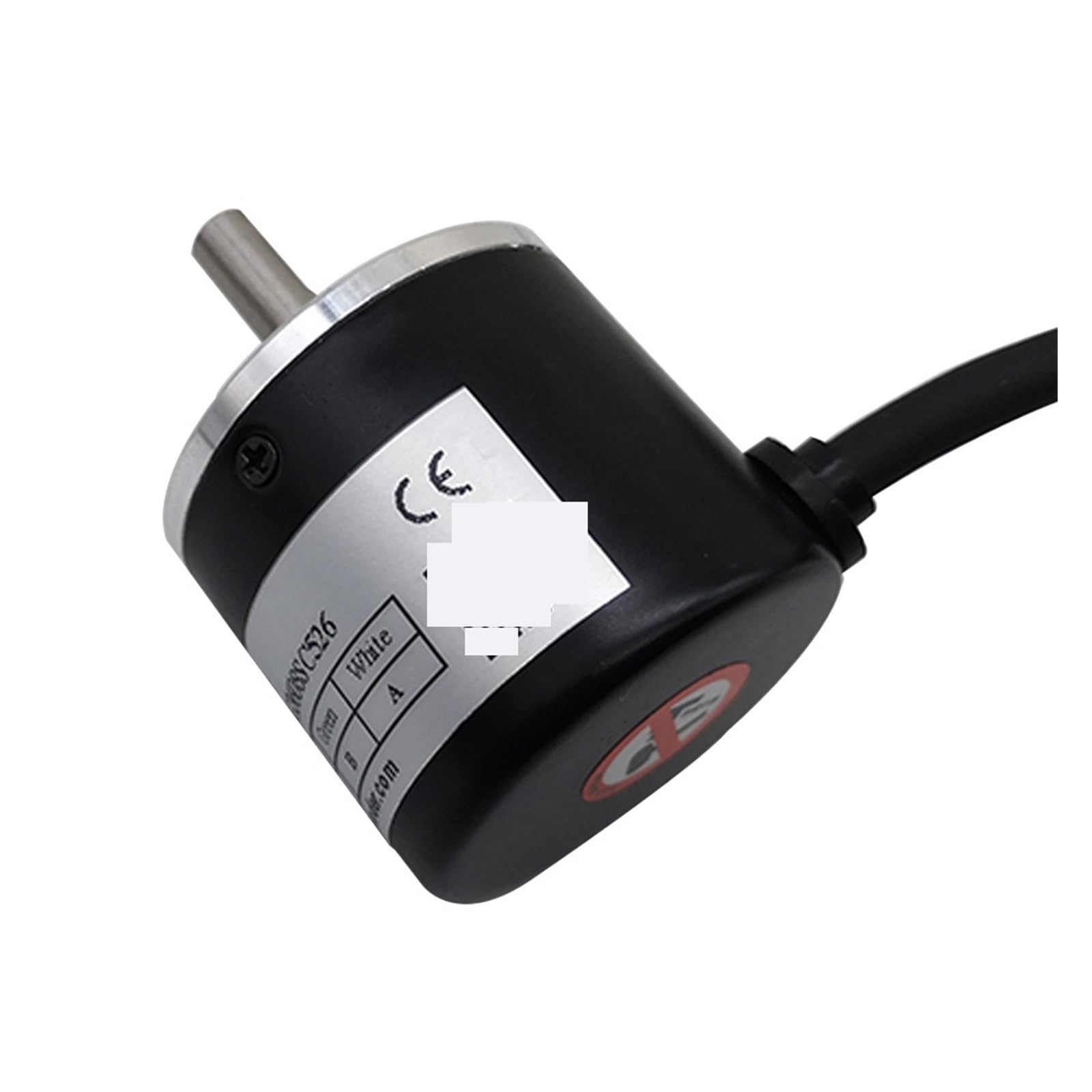 Encodeur Rotatif, ES38 6mm Arbre Encodeur Rotatif Incrémental 100 200 360 Impulsion 400 600 1000p/r AB Phase NPN Sortie 8-24V