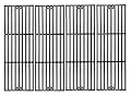 Hisencn Replacement Porcelain Coated Cast Iron Cooking Grid Set of 4, Select Gas Grill Models by Chargriller 3001, 3030, 3725, 4000, 5050, King Griller 3008, 5252 and Others, Grill Grates