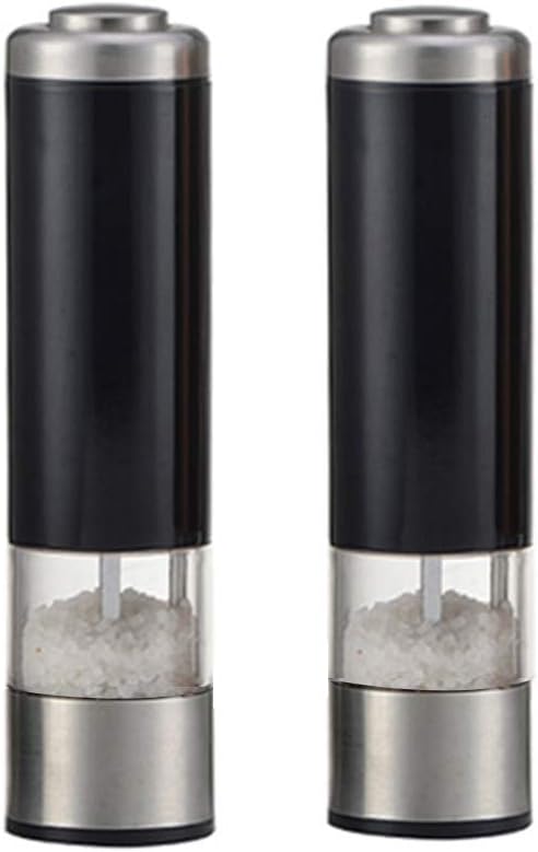 Salt and Pepper Grinder Set Battery Operated