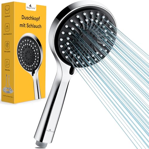 Magichome Duschkopf Wassersparend 5 Strahlarten, Hochdruck Duschkopf,...