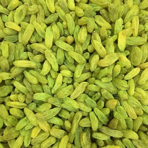 Image of Nutri Herb Green Raisins (Hari Kishmish) (500gram) | Premium Seedless Dry Grapes | Sweet, Juicy & Iron-Rich