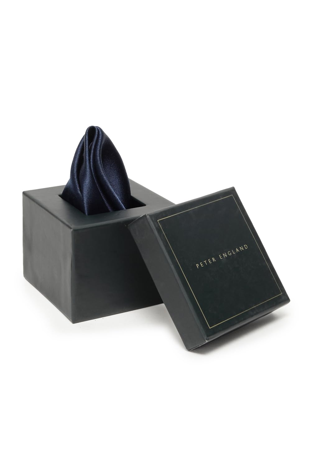 Men Navy Solid Party Pocket Square-image-22