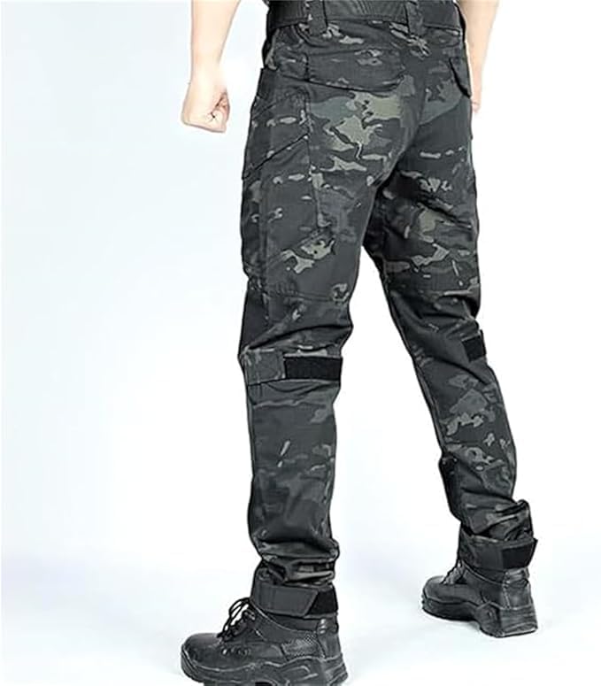 LesSpartan Tactical Pants, Le Spartan Motorcycle Pants, Lightweight Quick-Drying Tactical Pantss, Waterproof Ripstop XX-Large Gray image 6 of 6 B0FCXSBP5D