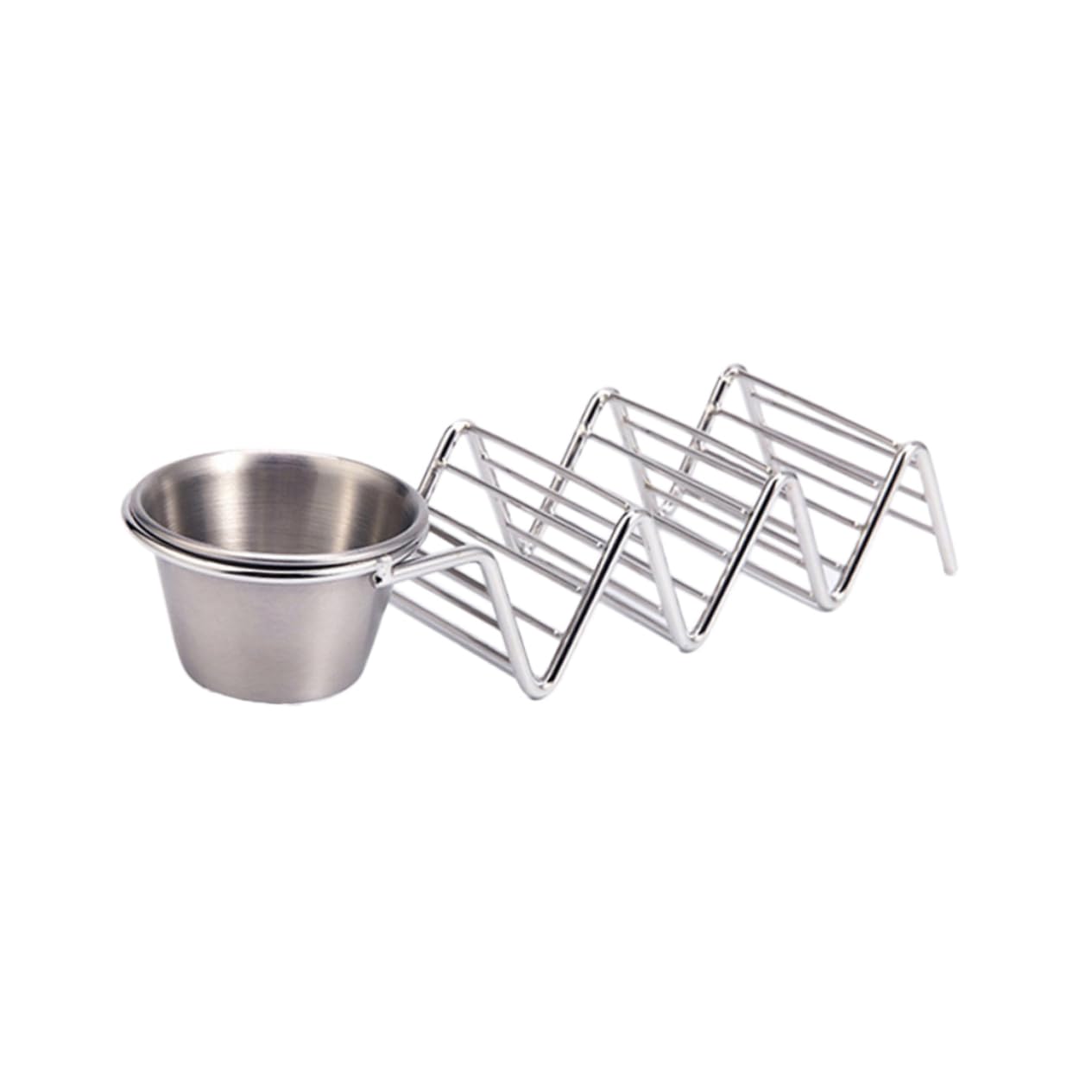 COLLBATH 304 Taco Rack Taco Stand up Holders Taco Holder Burrito Tortillas Taco Tray Holder Bandejas Para Comida Taco Server Mexican Food Taco Stand Rack Comal for Tortillas Taco Shell Tray