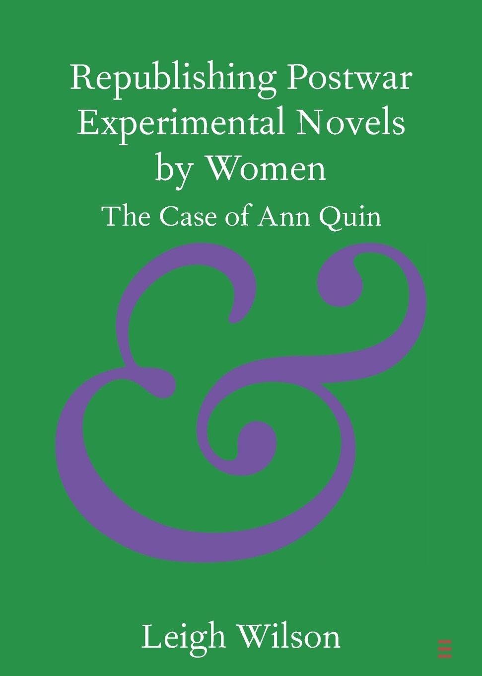 Republishing Postwar Experimental Novel