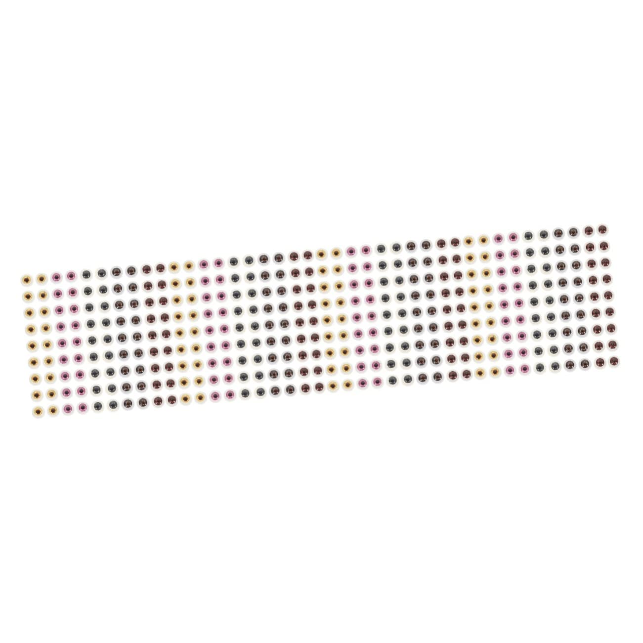 PRETYZOOM 400 STK Künstliche Augen Simulationsaugen Puppenaugen Puppenzubehör Handwerkliche Sicherheitsaugen Augäpfel Bastelaugen Selber Machen Dly Gewebte Materialien Plüsch DIY-Puppe Acryl