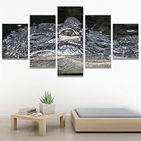 SIGNWIN 5 Panel Canvas Wall Art Coiling Around for Home Decorations Ready to Hang - 60