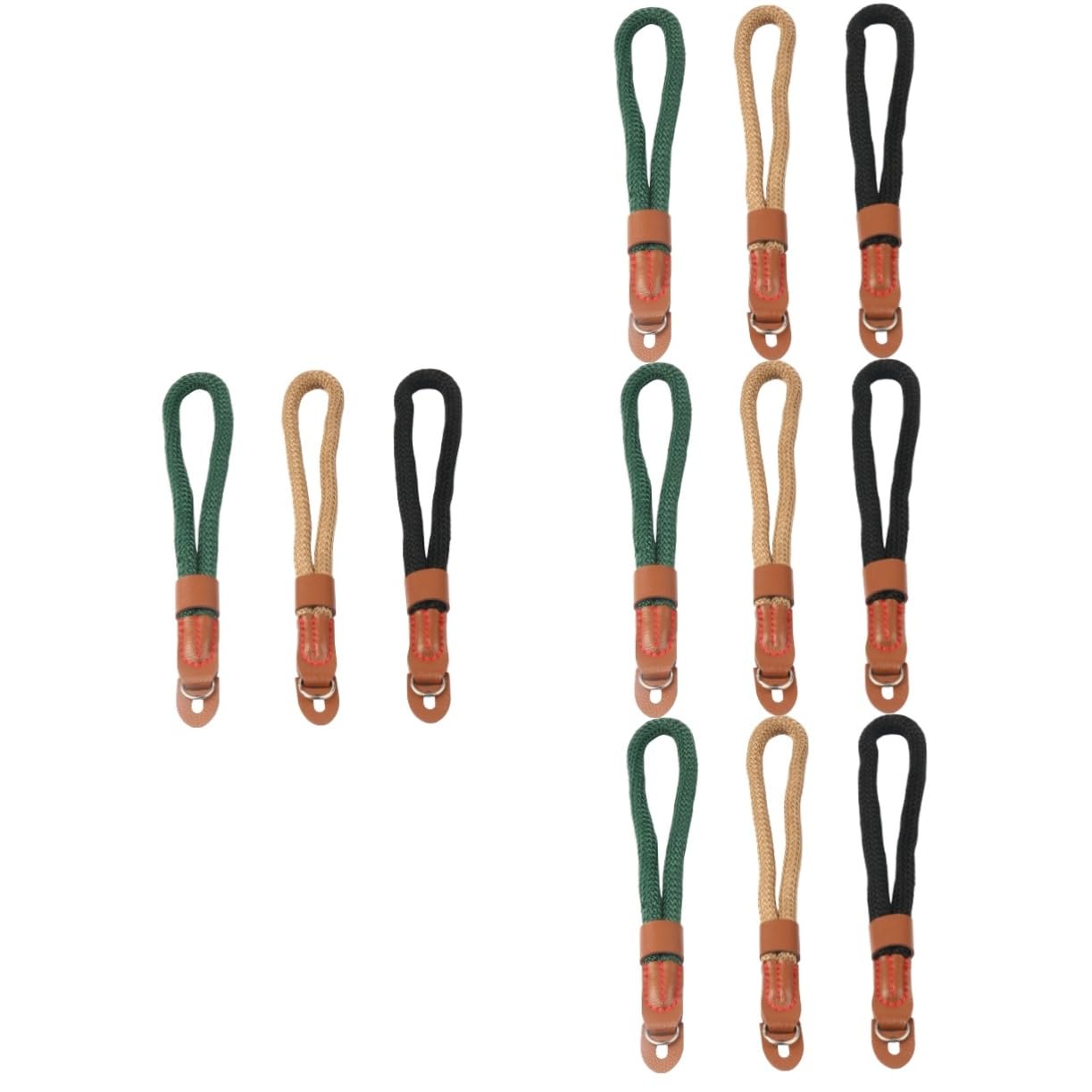 Gadpiparty 12piezas Correa De Cámara De Piel Sintética De Cómoda y Duradera Para Uso Exteriores Para Fotógrafos