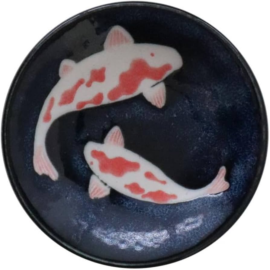 Amazon.co.jp: アワサカ(Awasaka) 「 錦鯉 」 まめ皿 小皿 しょうゆ皿 Amazon.co.jp: アワサカ(Awasaka) 「 錦鯉 」 まめ皿 小皿 しょうゆ皿