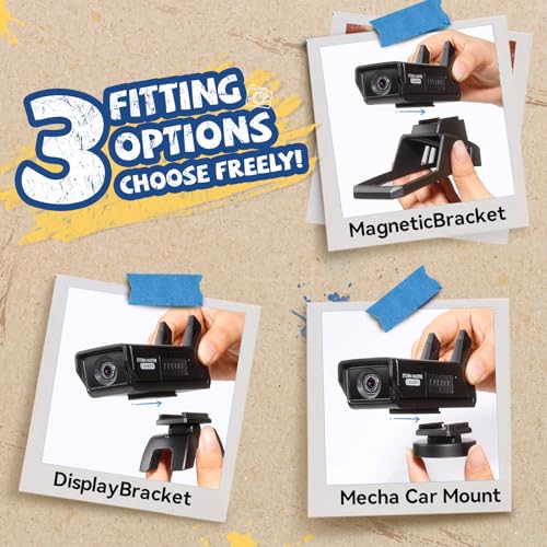 Image of Veeniix V997 Upgraded FPV Accessory 720P Camera For RC Car, 45 Adjustable FPV Camera with Wi-Fi Real-Time Transmission, 150 Mins Recording, Lightweight Action Cam for RC Truck, Car, Indoor & Outdoor Sports