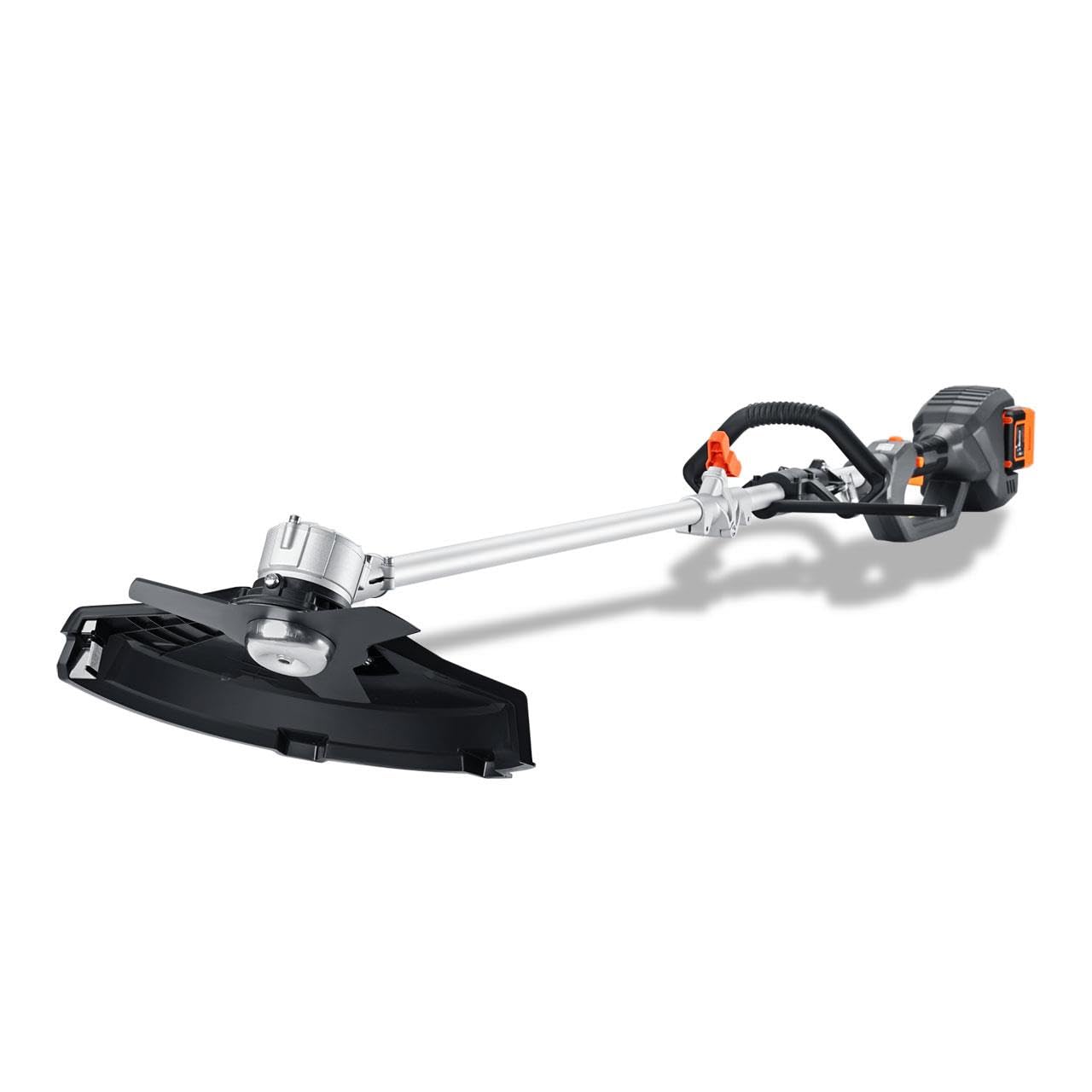 FUXTEC Débroussailleuse Batterie 2x20V FX-E2MSSET - avec Batteries Et Double Chargeur - Largeur De Coupe 25,5-35cm, Lame Et Fil, 10Kg, Jusqu'à 6000 TR/Min
