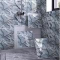 Chejiaye Shower Wall Panels Peel and Stick,Marble Wall Panels for Interior Decor,Backsplash Tile for Kitchen Showers Bathrooms Living Rooms 11.8"x11.8"in 10Pcs,White and Gray (9.7 Sq.ft)