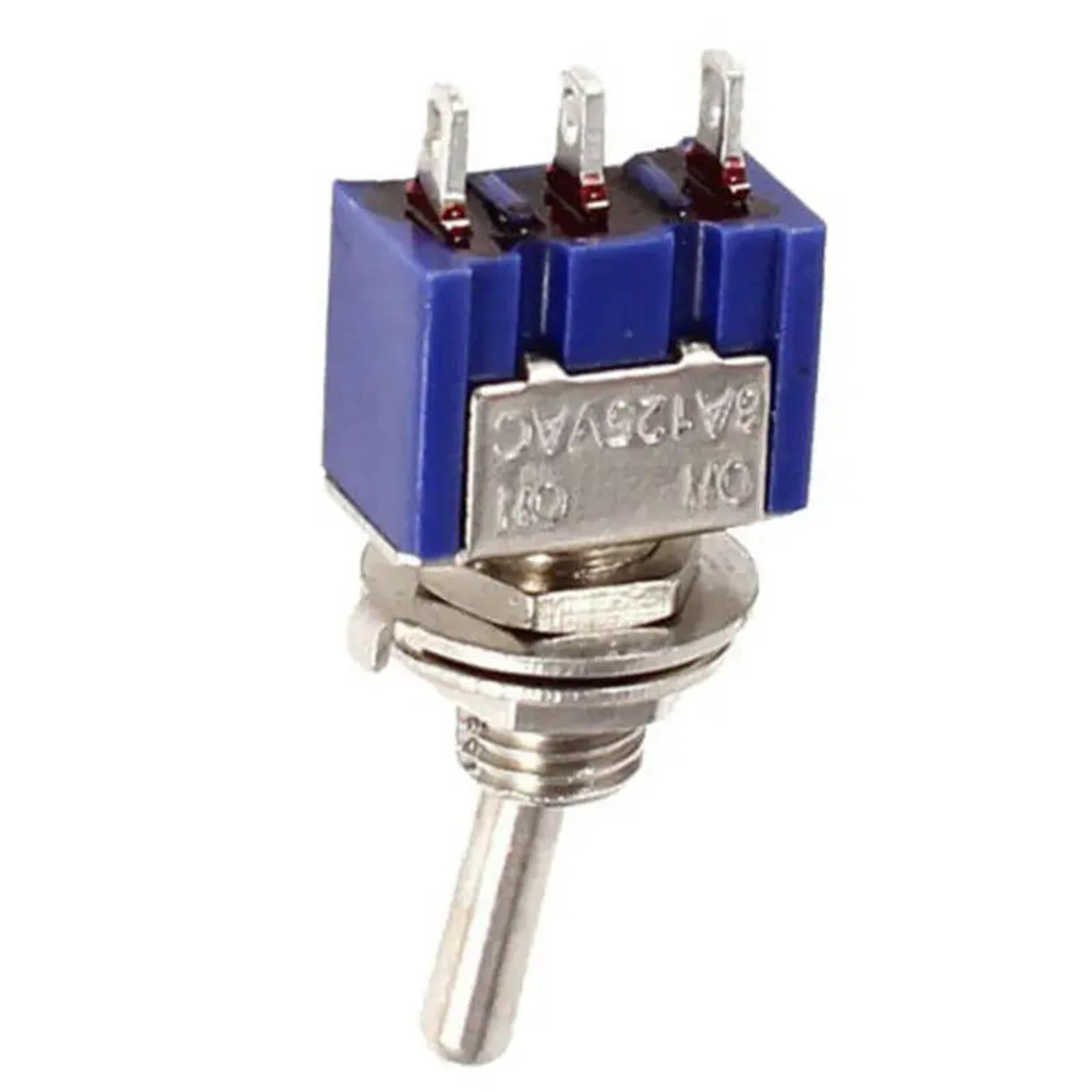 Interruptor SPDT de palanca mini 120V CA MTS-102 montaje 1/4 pulgada 7