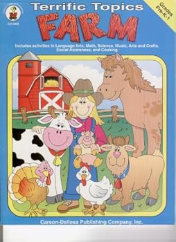 Paperback Terrific Topics Farm Book