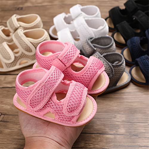 Image of RVROVIC Baby Boys Girls Sandals Premium Soft Anti-Slip Rubber Sole Infant Summer Outdoor Shoes Toddler First Walkers