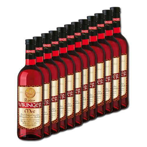 Roter Wikinger Met Behn Honigwein 6,0% Vol. in der Flasche (12x 0,75l = 9,0l Met) - Image 3