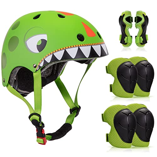 RaMokey Casco Da Bici Per Bambini E Bambine – Sicuro E Regolabile, Età 3-15 Anni