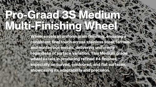 Image of Multi-Finishing Wheel 6 inch x 1 inch x 1 inch, 3S Medium, 71163
