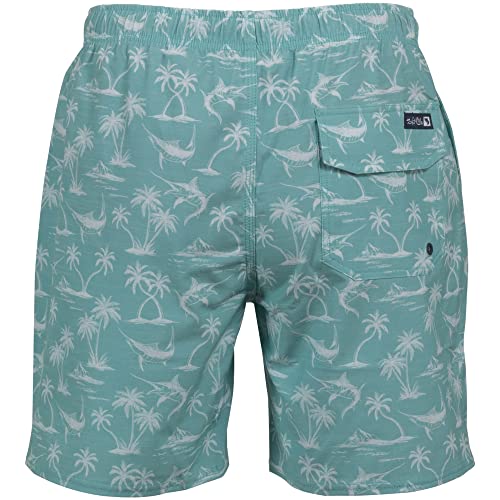 Salt Life Men's Marlin Terrain Boardshort2