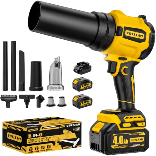 VOTLEMI 6-in-1 Handheld Leaf Blower