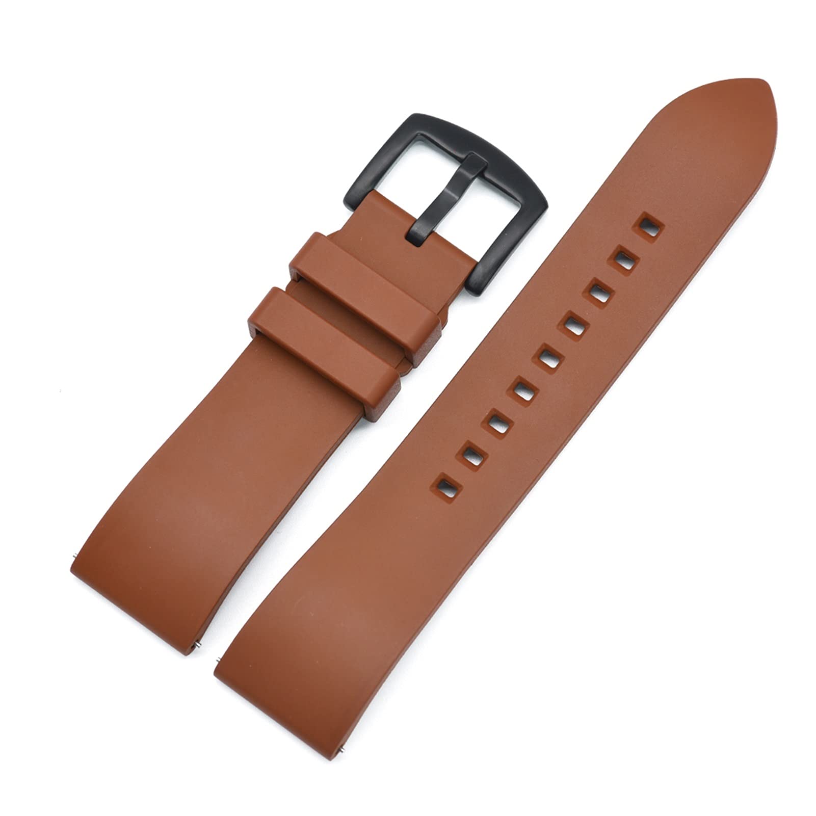20mm 22mm 24mm Uhrenarmband Sport Gummi Uhrenarmband Schnellverschluss-Uhrenarmbänder