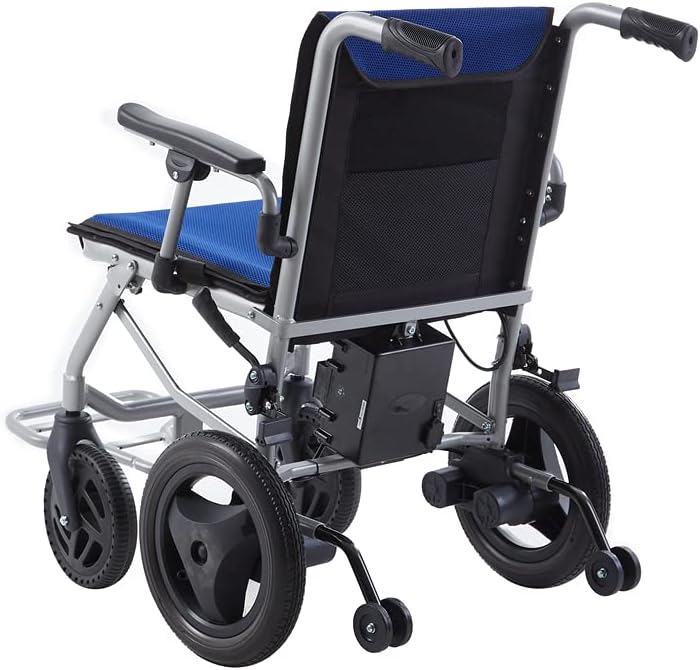 World's Lightest (Weight-30lbs) Foldable Electric Wheelchair, Travel Size, User-Friendly. (Model 2) : Health & Household