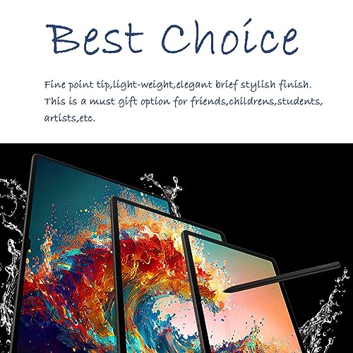 Image of Galaxy Tab S9 Stylus Pen Replacement for Samsung Galaxy Tab S9 /S9 Plus /S9 Ultra S Pen All Versions, Tab S9 S Pen Compatible with Samsung Galaxy Tab S9 /S9+ /S9 Ultra,with Tips and Card Pin(Black)