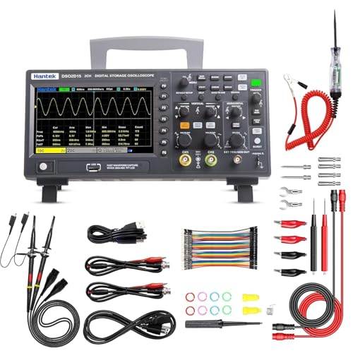 Image of Bequest DSO2D15 Digital Storage Oscilloscope 150MHz 1GSa /s 8M,2 Channel,2CH+1CH with Signal Source