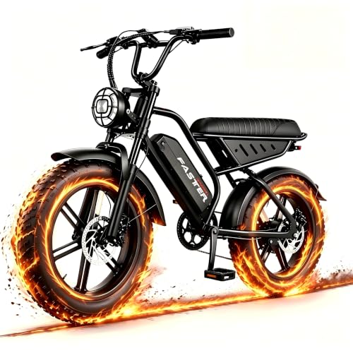 1500W Electric Bike for Adults, 20x4 Fat Tire Mountain Ebike,