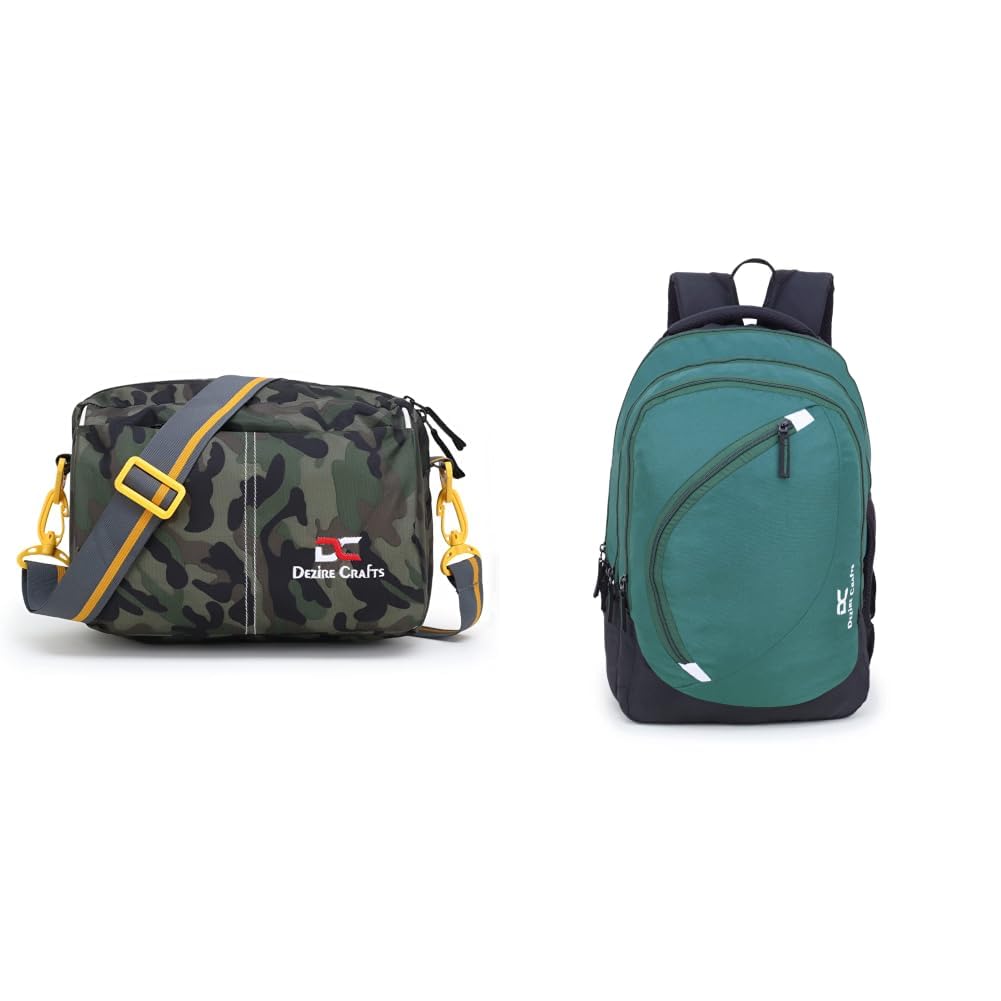 Sling Stylish Cross Body Travel Office Business Messenger Shoulder Bag with + DC Stylish School College Multipurpose Trendy Travel Bags for Boys and Girls-image-47