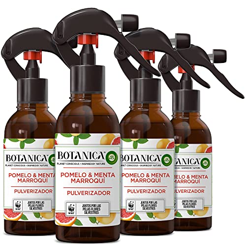 Botanica by Air Wick - Ambientador Pulverizador (Esencia Para Casa Con Aroma A Pomelo Y Menta Marroq