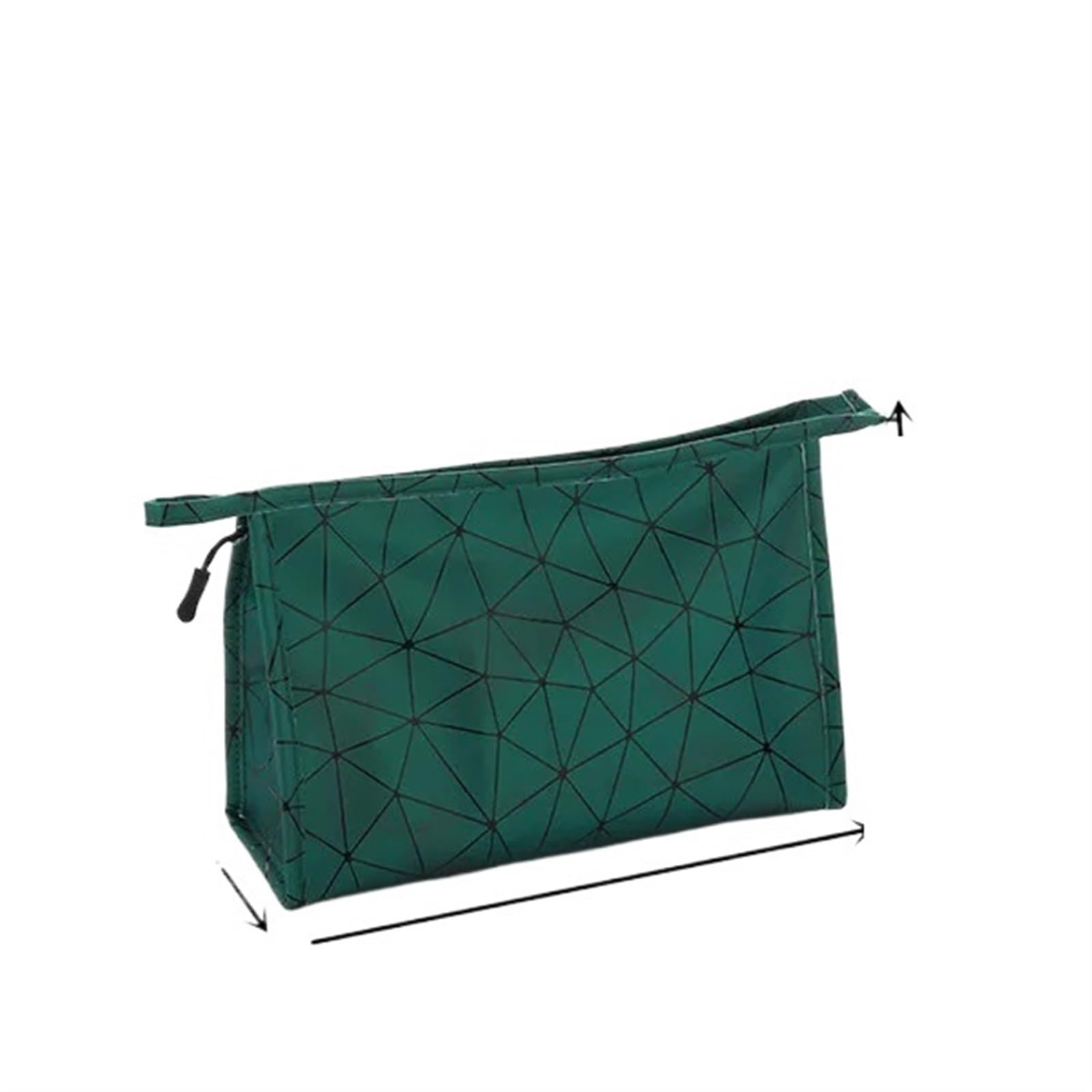 DVMSIEF Makeup Bag PU Leather Cosmetic Bag Organizer