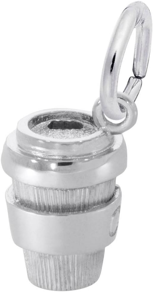 Rembrandt Charms Sterling Silver Coffee Cup Charm