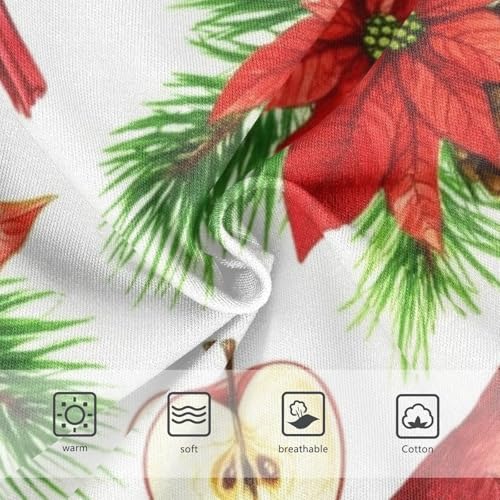 Cardinal Festive Red Toddler Underwear Custom 2t Cotton Little Girl Panties Colorful Briefs Underpants3