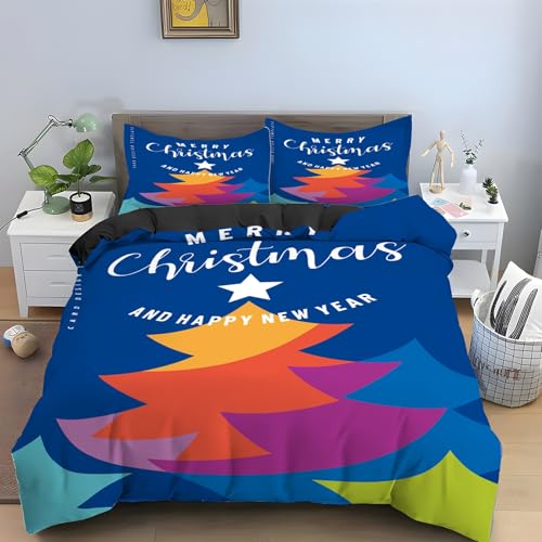 Housse de couette 240 x 260 microfibre douce et finitions premium