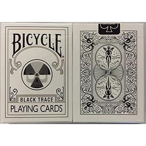 Merz67 LLC Black Trace Playing Cards Nuclear Bad Apple Design Cover