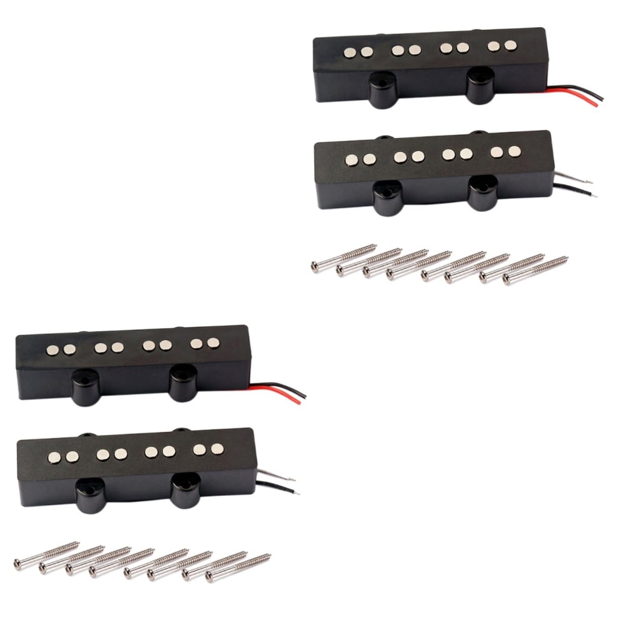 OFFSCH 8 Strings Electric Bass Pickups Jb Bass Pickup Bridge Neck Open Style v Gmb07