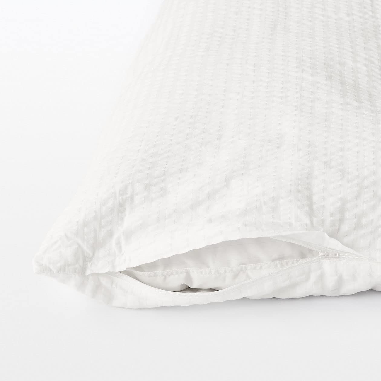 Amazon｜無印良品 サッカー織掛ふとんカバー オフ白 セミダブル/ダブル