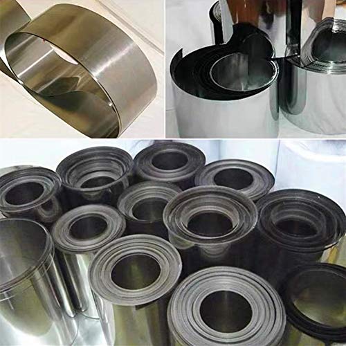 High Purity Titanium Foil, Titanium Sheet, Metal Titanium Strip For Scientific Research (0.1×300×3000Mm) #TOP3