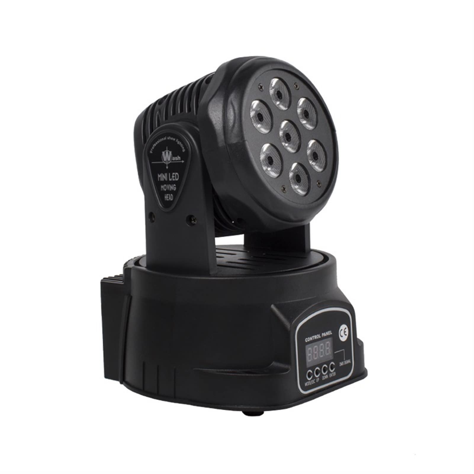 Bühnenbeleuchtung, Werksverkauf LED 7x18w bewegt Kopflicht 6in1 RGBWA + UV Professionelle for Effektstufe for Disco DJ. Music Party Club Dance(LED Wash 7X12W 4IN1)