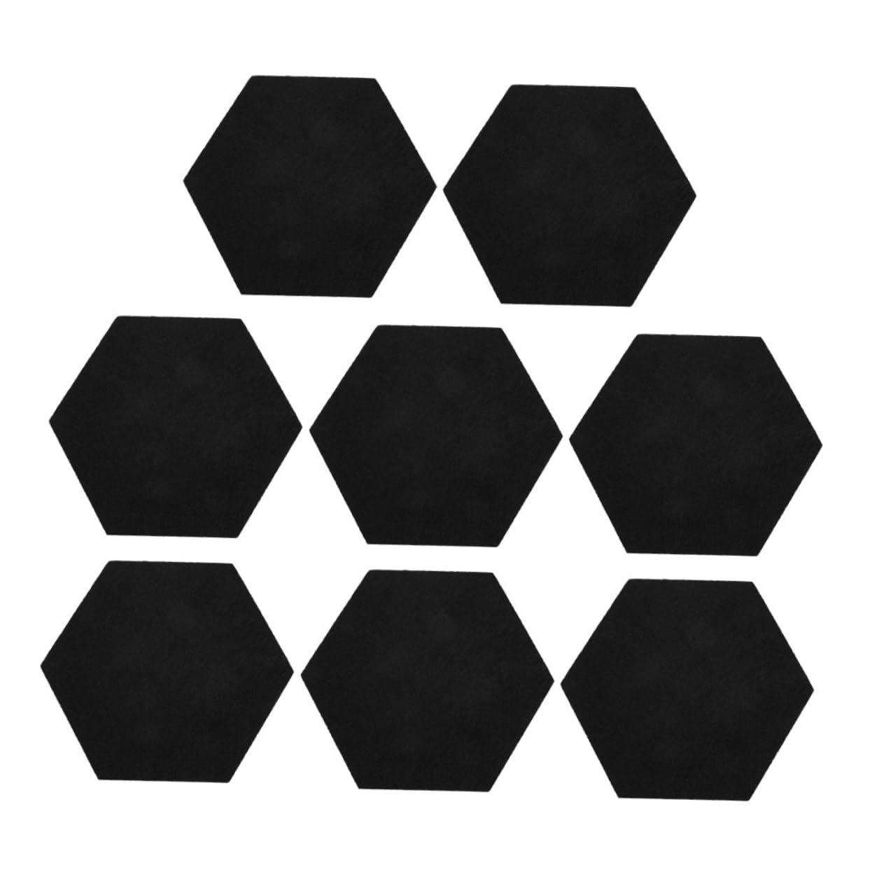 FUNOMOCYA Stylish Hexagon Felt Bulletin Board Memo Board Photo Display Versatile Wall Decor for Boys and Girls