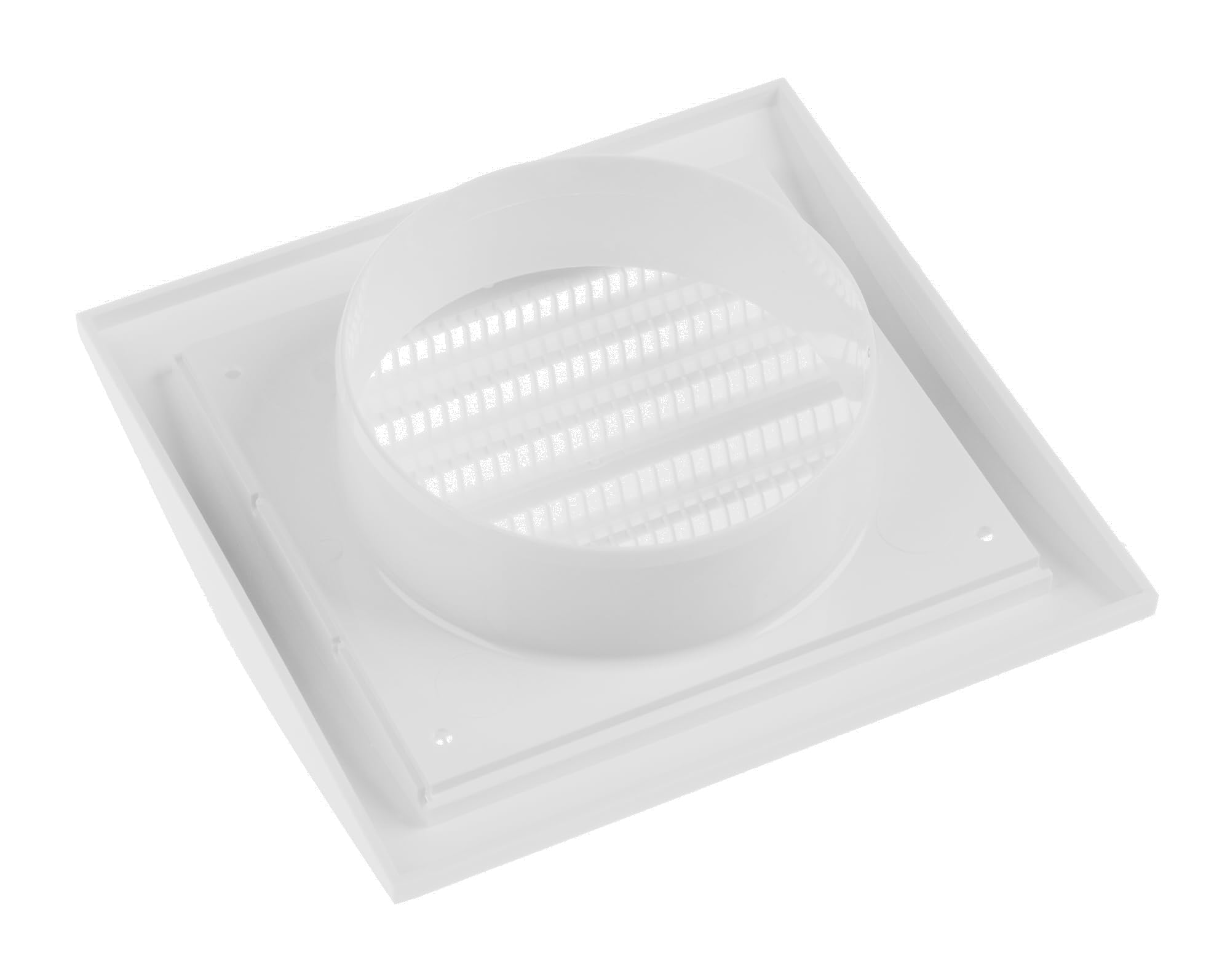 Gedotec Ventilatierooster, 457 x 92 mm, 1 stuk, deurrooster, kunststof ABS, deurventilatie voor