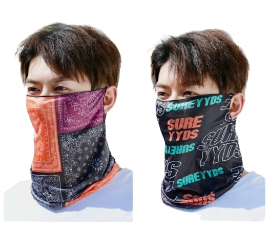 Image of Sun UV Protection Face Cover Scarf Mask Neck Gaiter Breathable Windproof Bandana Neck Gaiters
