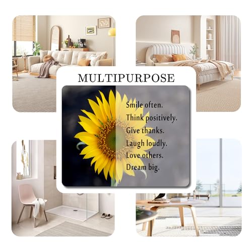 Tapete decorativo QH 150x180 cm antideslizante lavable miniatura 6