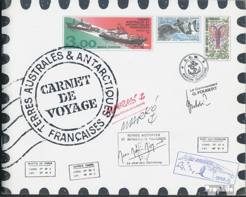 Prophila Collection 400-411MH cuadernillo de sellos nuevo con goma original Antártida francesa