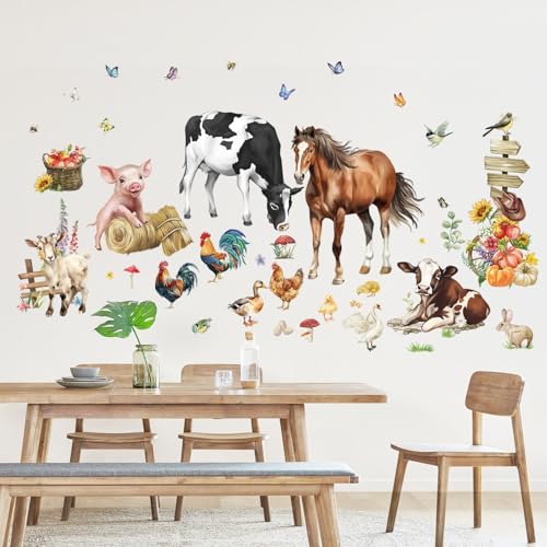 Wondever Vinilos Decorativos Animales de Granja miniatura 3