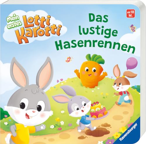 Mein erstes Lotti Karott: Das lustige Hasenrennen - ein Buch für kleine Fans des Kinderspiel-Klassikers Lotti Karotti